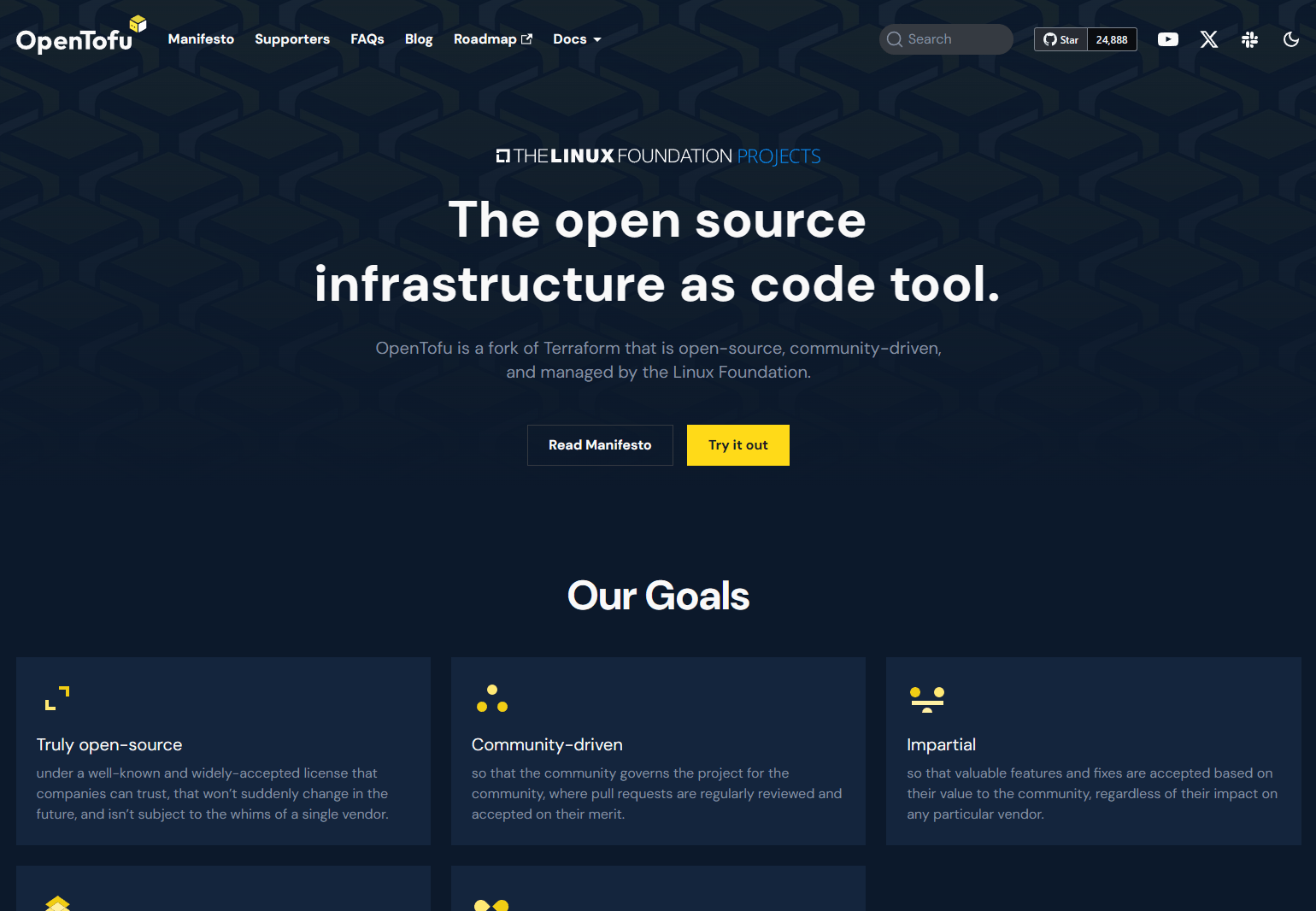 OpenTofu, the open source infrastructure as code tool under the Linux Foundation